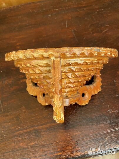 Ваза деревянная