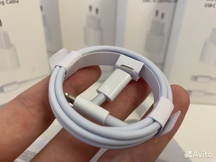 Быстрая зарядка на iPhone Блок питания 20W+Кабель