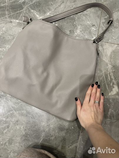 Сумка женская серая
