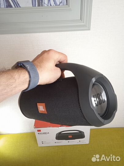 Портативная колонка JBL черная новая большая
