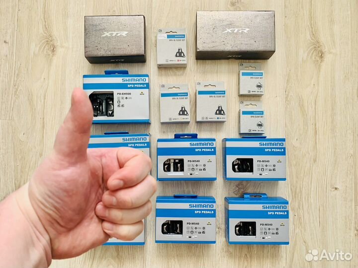 Педали Shimano PD-EH500