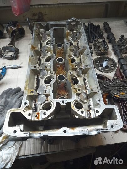 Двигатель в разборе Сааб 9.5-9.3 B 235e