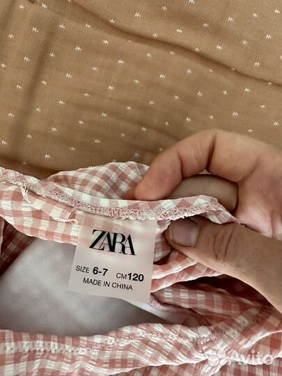 Купальник zara kids девочка 6-7 лет