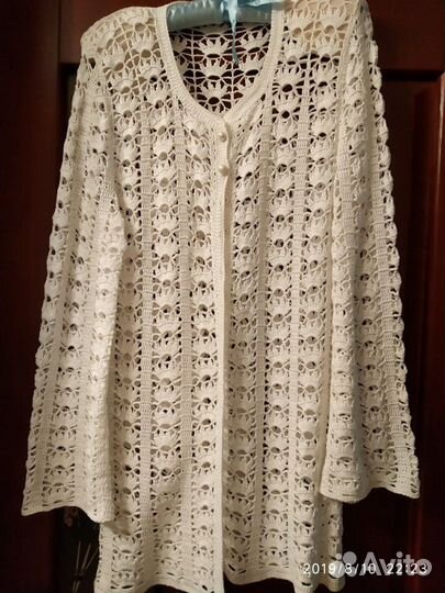 Кардиган ручная вязка