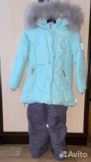 Зимний костюм для девочки 134
