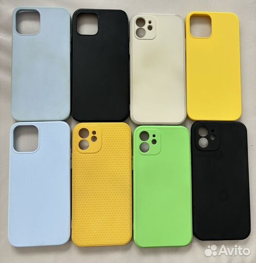 Силиконовые чехлы на iPhone 12
