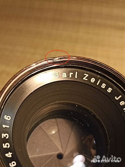 Объектив Carl Zeiss Jena 58/2