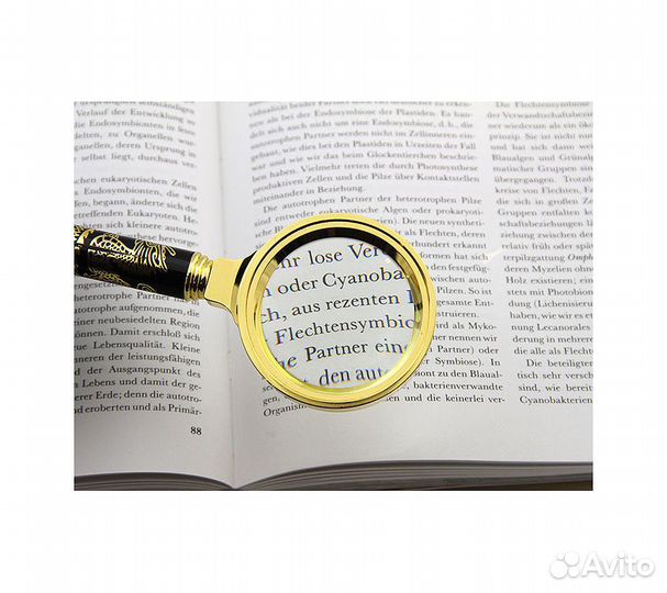 Лупа с ручкой сувенирная Veber L60, 8х, 60 мм