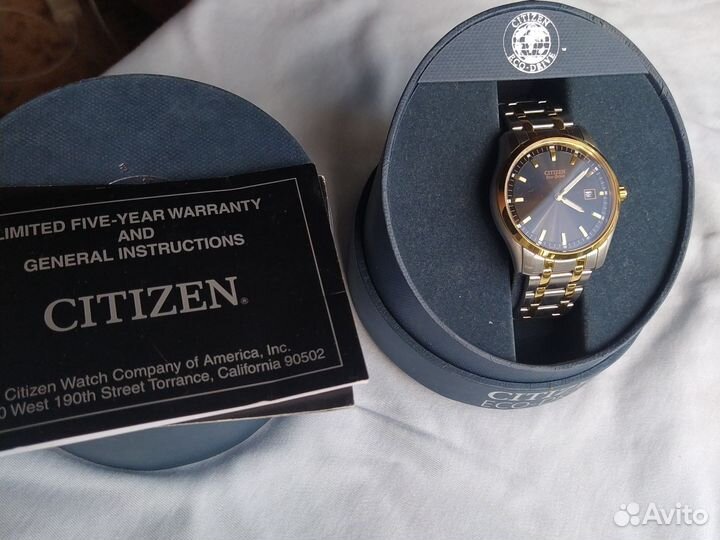 Часы Citizen ECO drive