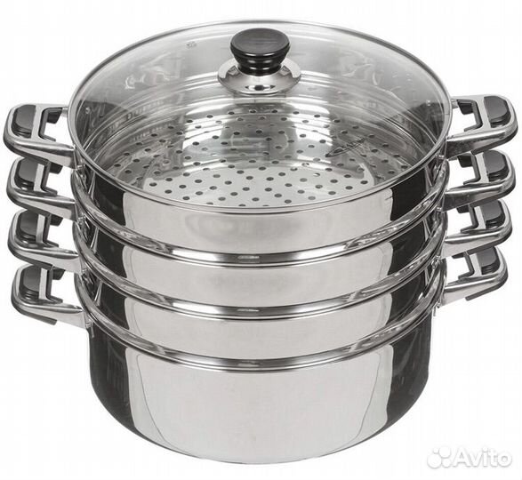 Мантоварка новая из нержавеющей стали
