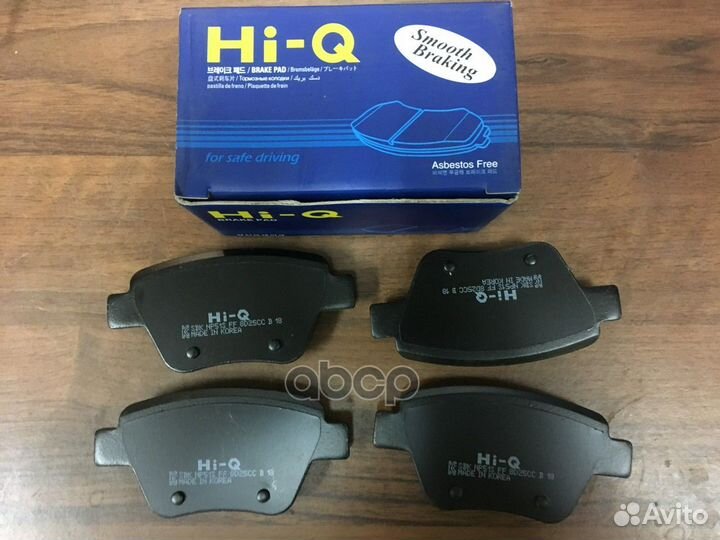 Колодки тормозные дисковые, задние SP2314 Sangs