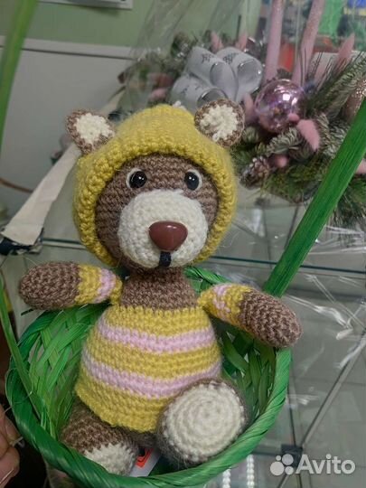 Вязаные игрушки ручной работы