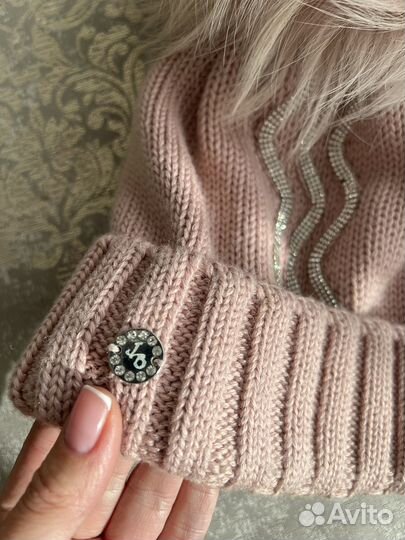 Шапка женская вязаная италия