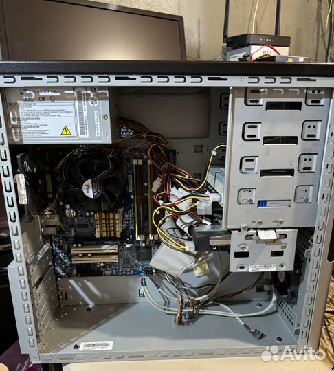 Системный блок c CPU Intel Core 2 6300 1.87 GHz