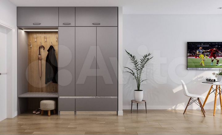 Квартира-студия, 44,8 м² (Грузия)