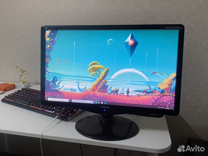 Монитор ViewSonic 22” led 75 герц