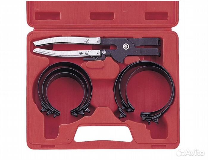 Набор оправок поршневых колец. Force 62001