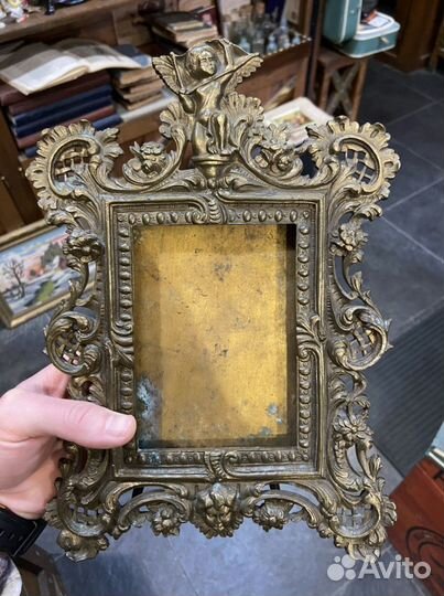 Антикварная Рамка для фотографии, царская Россия