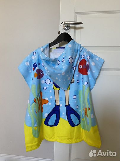 Пляжное полотенце детское на мальчика