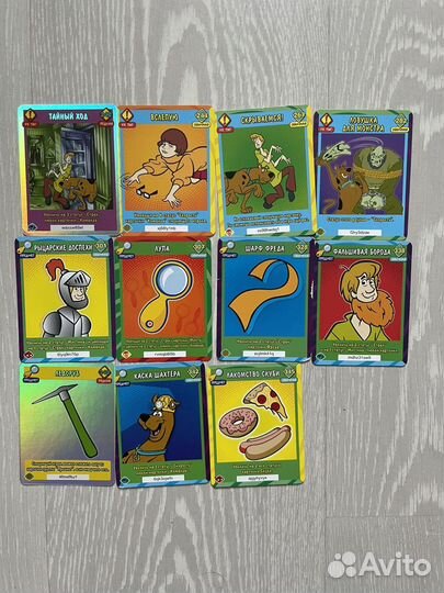 Карточки скуби ду великие тайны мира