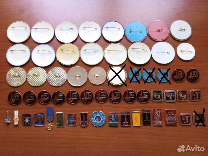 Значки мишка олимпийский СССР