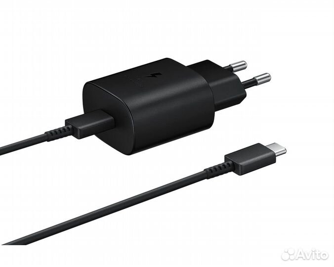 Сетевой Адаптер Samsung 25W PD USB-C to USB-C