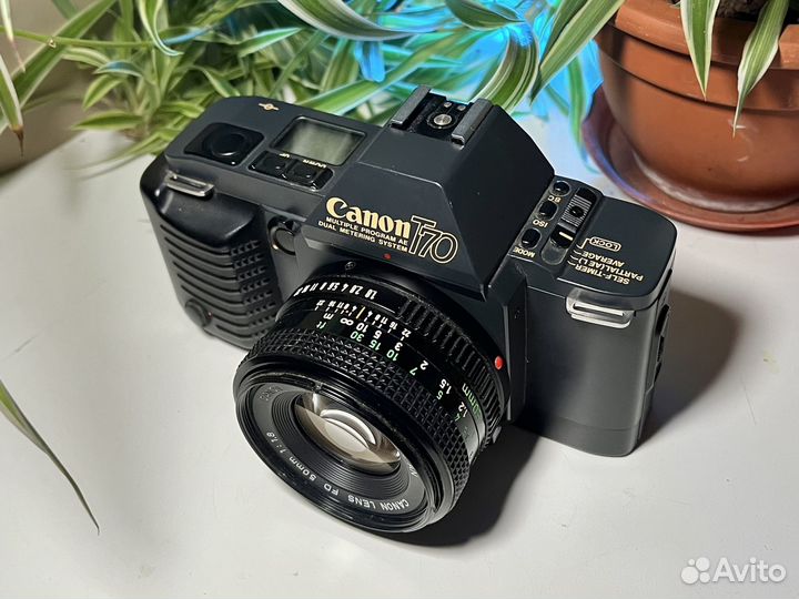 Объектив Canon FD 50 1.8 и Canon T70