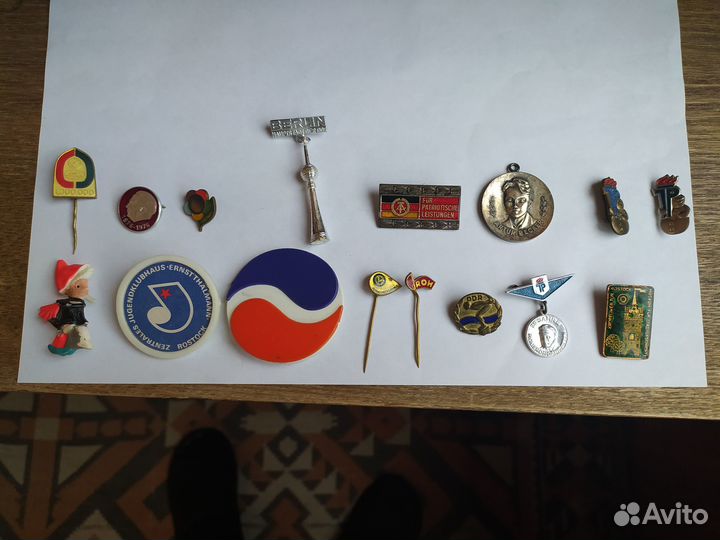 Значки из гдр