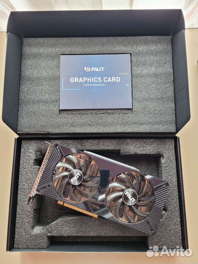 Видеокарта palit GTX 1660 super 6 GB