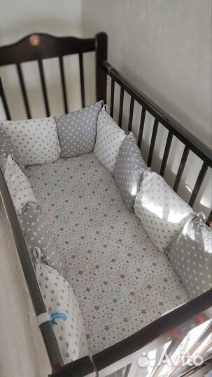 Бортики в кроватку