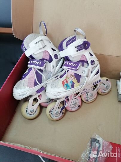 Ролики детские раздвижные ReAction 26-31