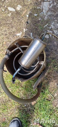 Бак с подводкой и с трубками