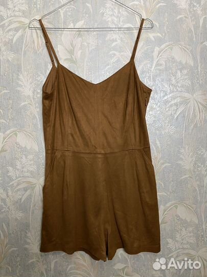 Комбинезон stradivarius под замшу