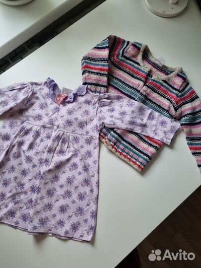 Пакет детских вещей 80-86