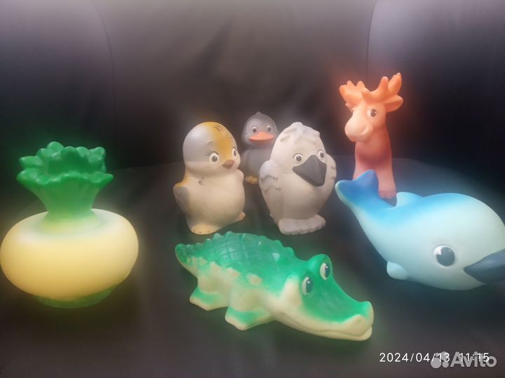 Игрушки резиновые фирмы 
