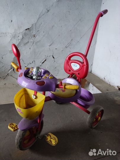 Детский трехколесный велосипед бу