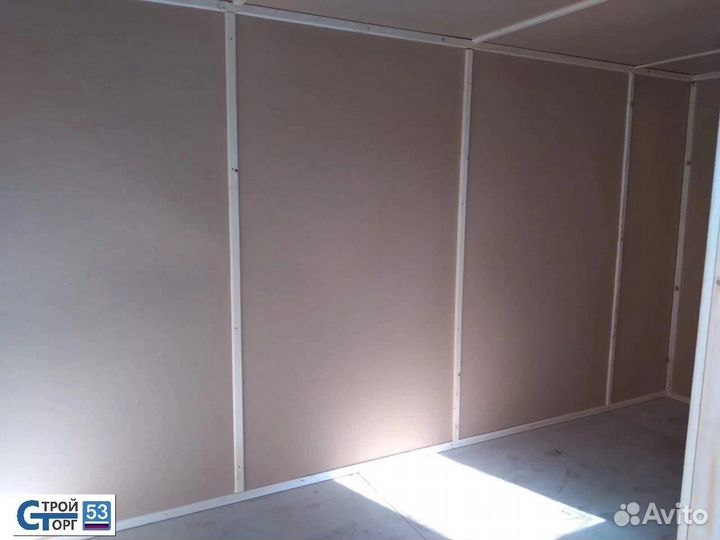 Деревянная бытовка 4,3х2,3 м