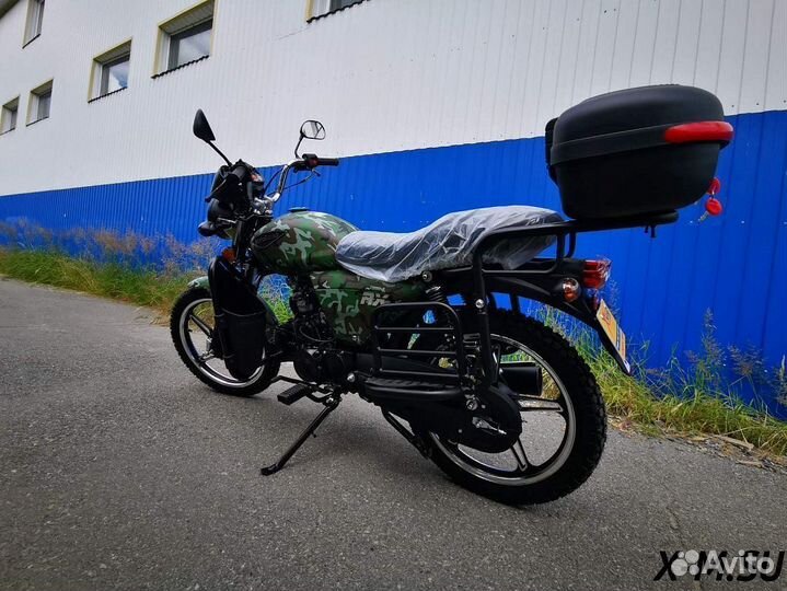 Мопед motoland альфа RX LUX 11 черный