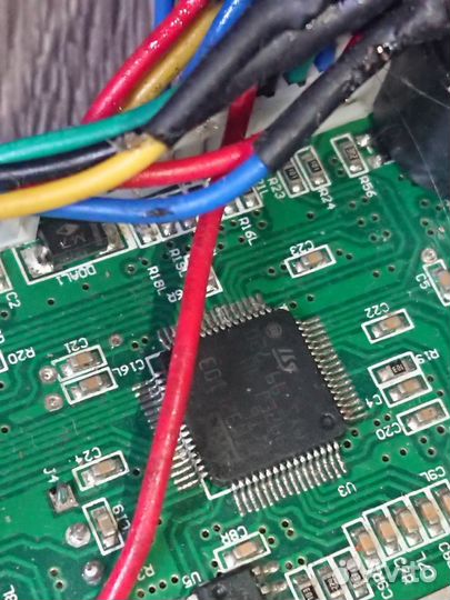 Плата гироскутера прошитая под ручку газа