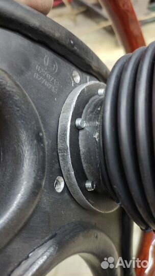 Итальянский спортивный деревянный руль