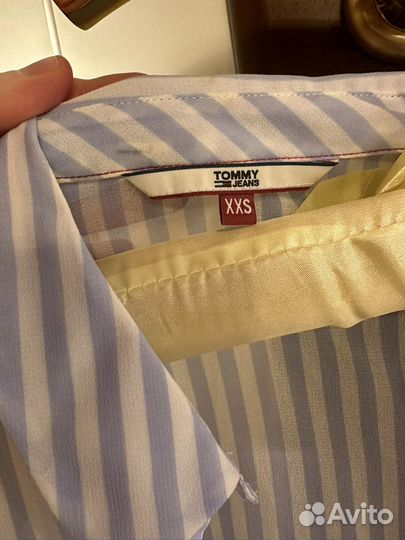 Полупрозрачная блуза Tommy jeans