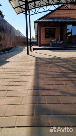 Укладка тротуарной плитки