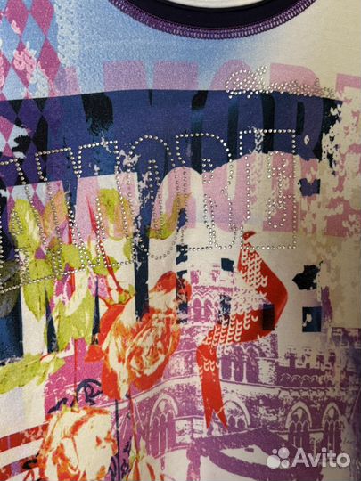 Футболка женская удлиненная s