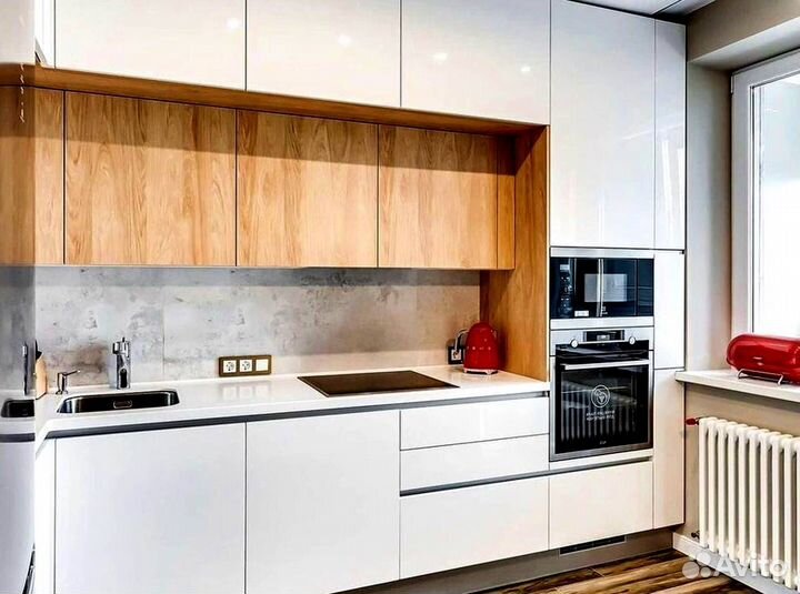 Современная кухня на заказ мдф фасады