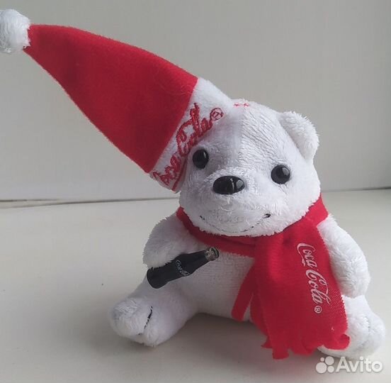Игрушка мягкая Coca Cola медведь