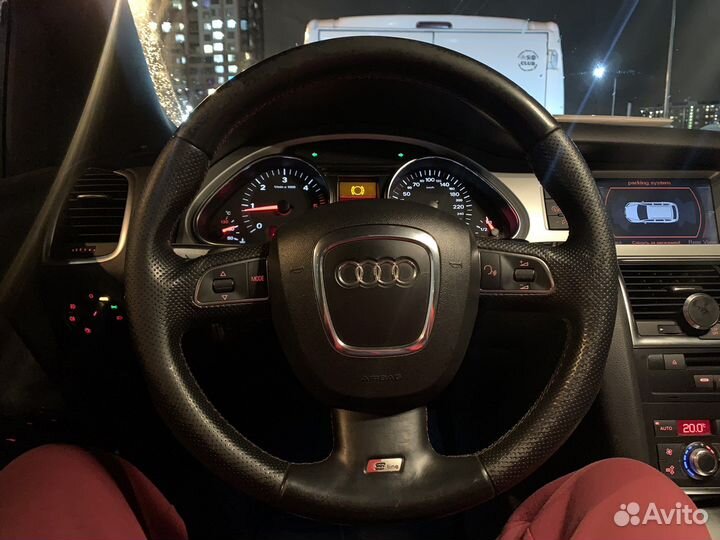 Руль с подушкой и лепестками оригинал Audi Q7 4L