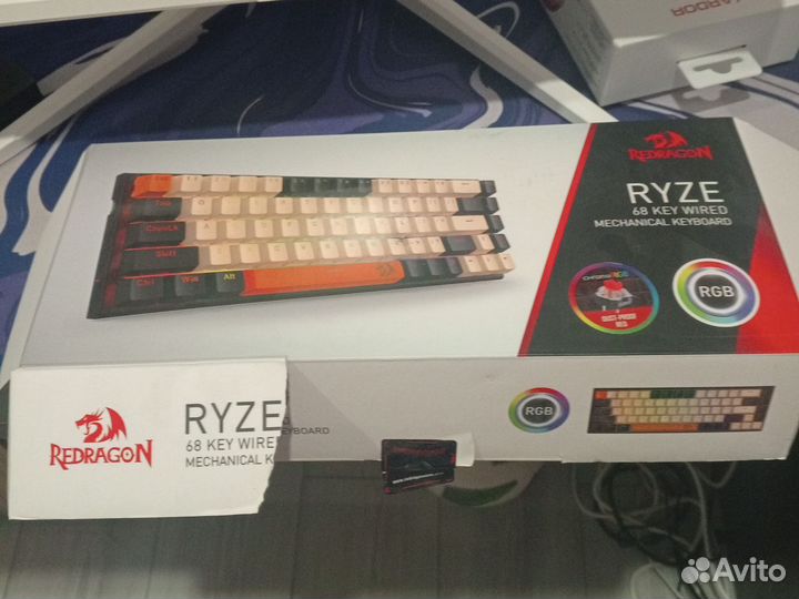 Механическая клавиатура redragon ryze 65%