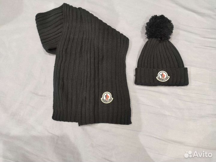 Комплект шапка и шарф для мальчика новый