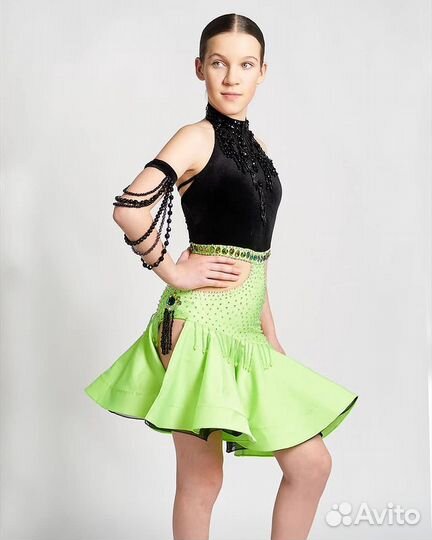 Бальные Танцы Платье Латина Ю2