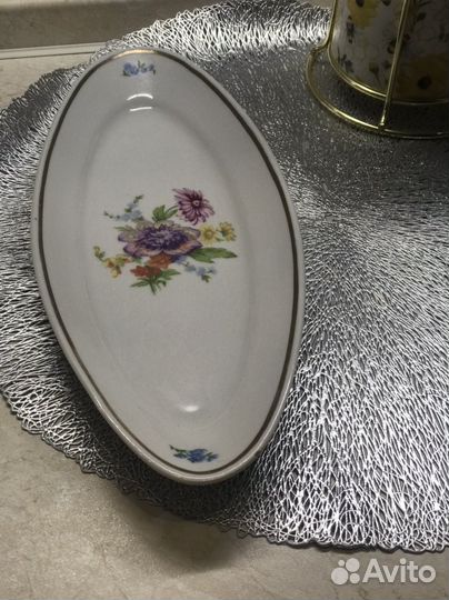 Блюдо селёдочница Дулёво